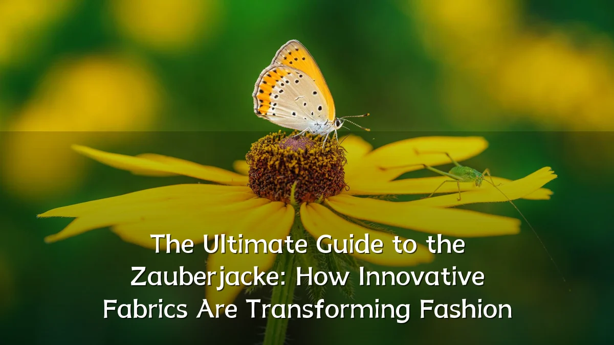 The Ultimate Guide to the Zauberjacke: How Innovative Fabrics Are Transforming Fashion