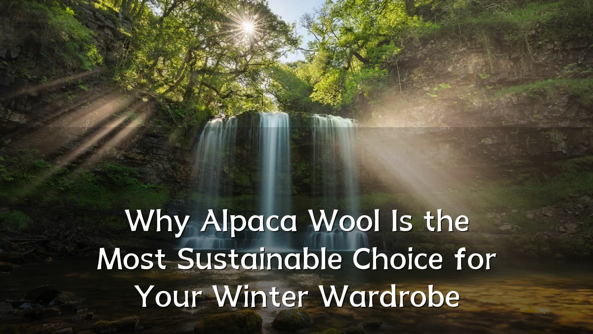 Why Alpaca Wool Is the Most Sustainable Choice for Your Winter Wardrobe